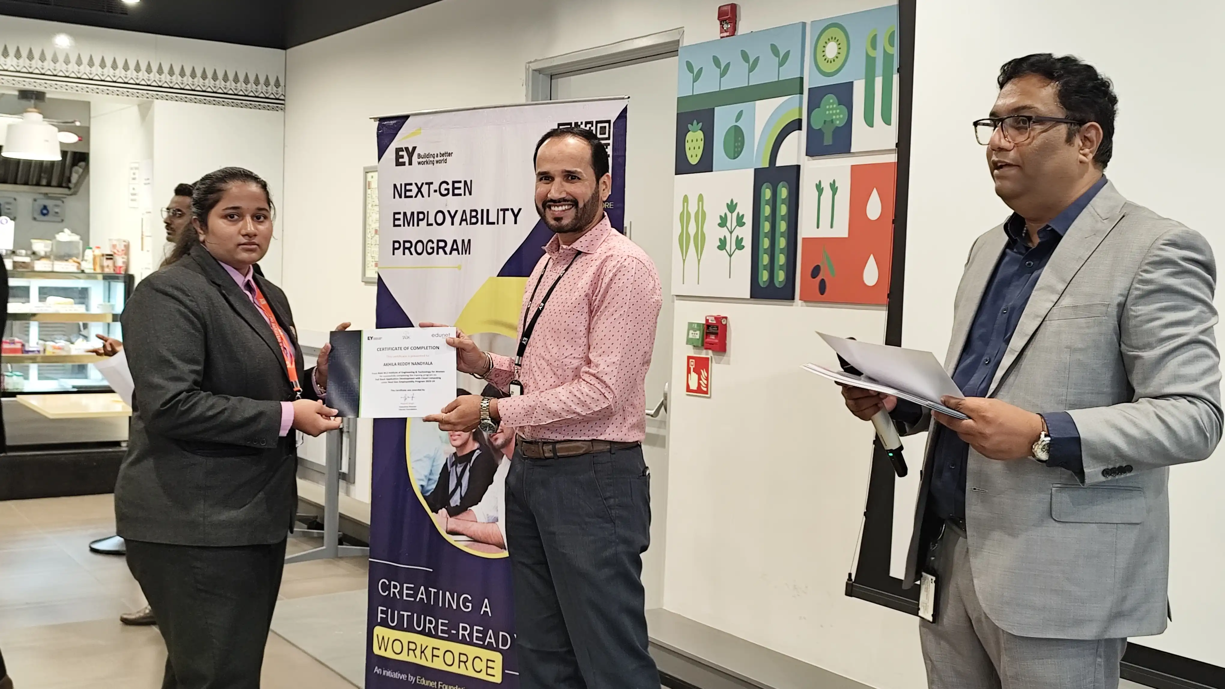 2023-2024 Industrial visit to Ernst and Young major multinational corporation